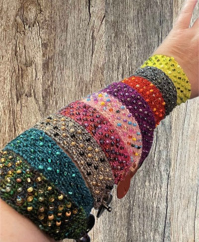 Knitting with Beads: The Kairos Cuff