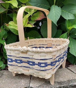Basket Weaving - Footed Garden Gatherer