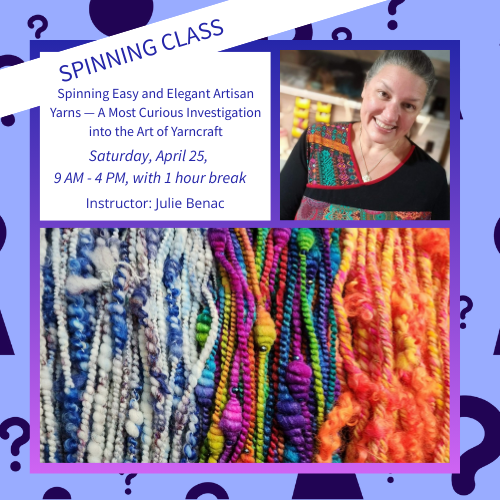 Spinning Easy and Elegant Artisan Yarns — A Most Curious Investigation into the Art of Yarncraft 2026
