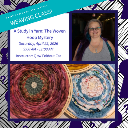 A Study in Yarn: The Woven Hoop Mystery 2026