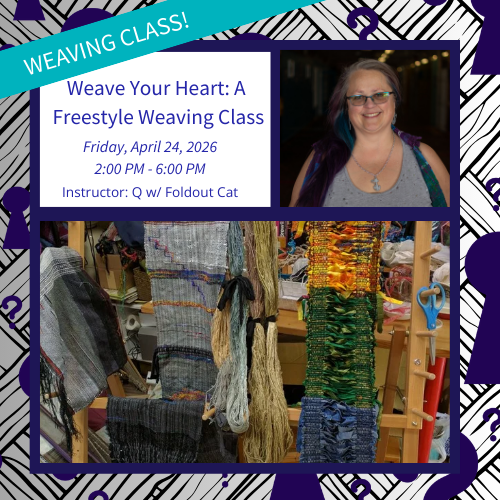 Weave Your Heart: A Sherlock Holmes Inspired Freestyle Weaving Class 2026