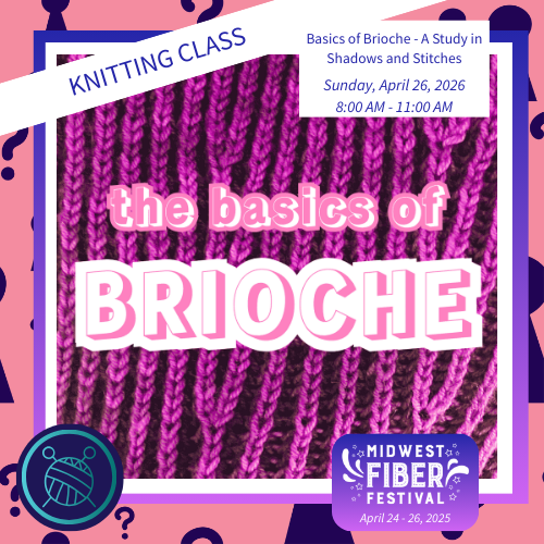Basics of Brioche - A Study in Shadows and Stitches 2026