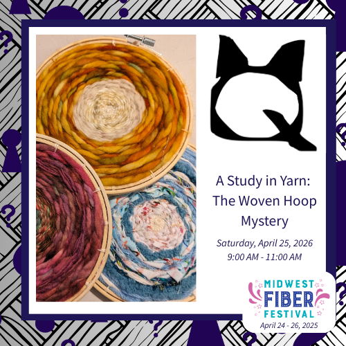A Study in Yarn: The Woven Hoop Mystery 2026