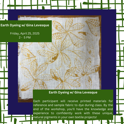Earth Dyeing