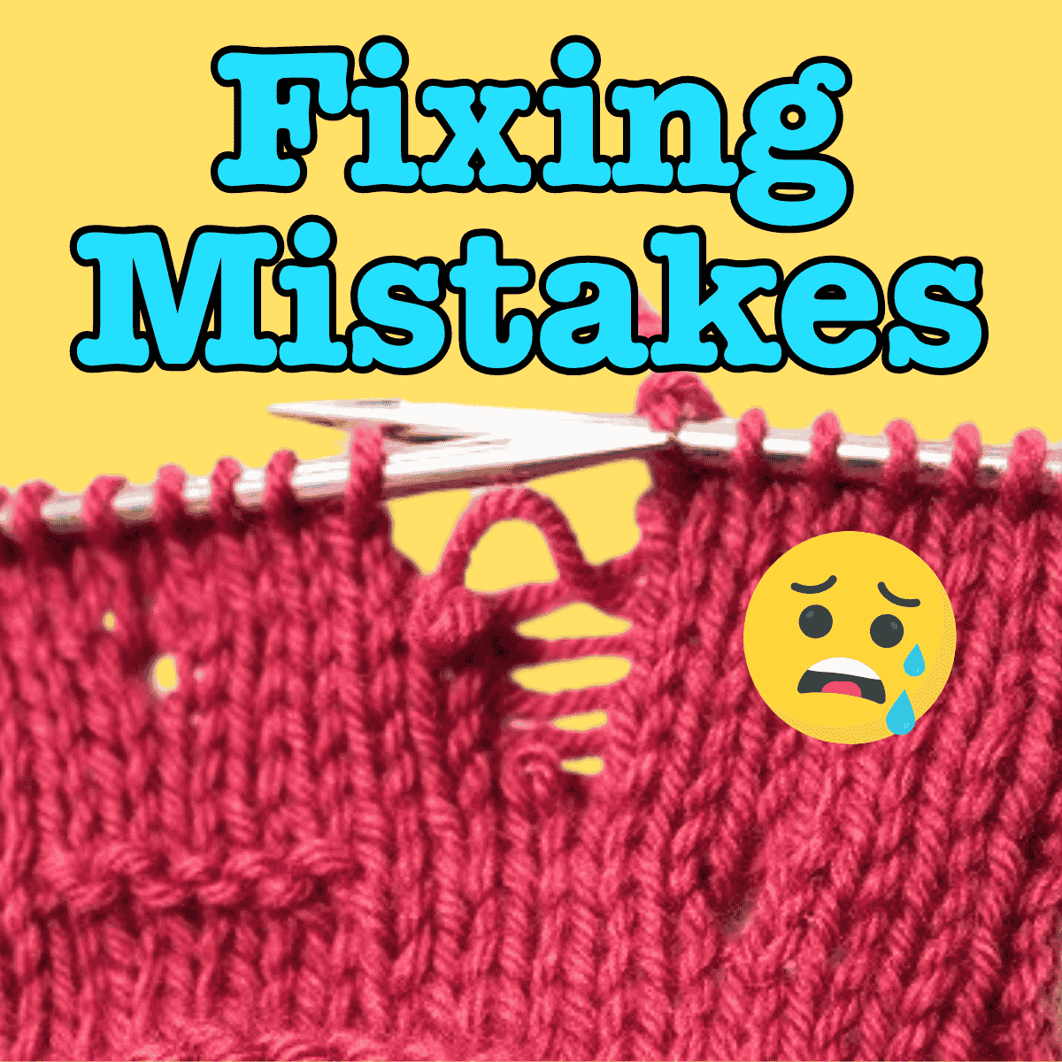 Fixing Mistakes in Knitting: A Most Elementary Investigation 2026