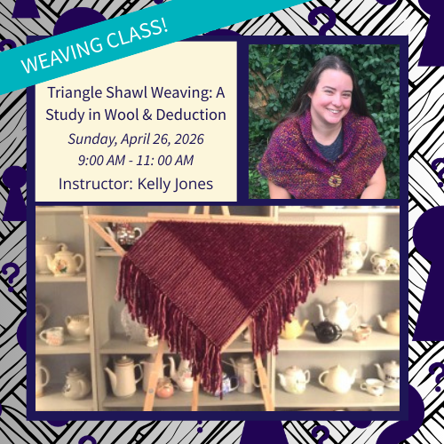 Triangle Shawl Weaving: A Study in Wool & Deduction 2026
