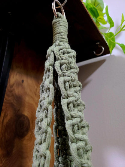 Mini Macramé Hanging Table