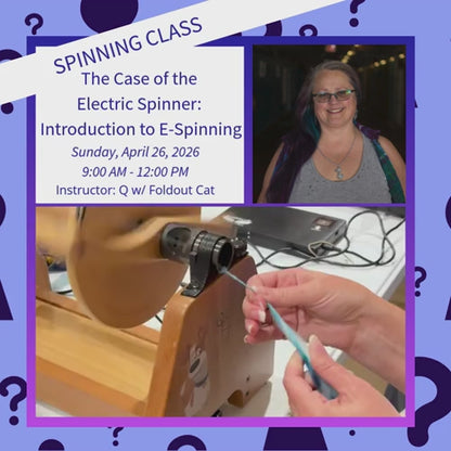 The Case of the Electric Spinner: Introduction to E-Spinning 2026